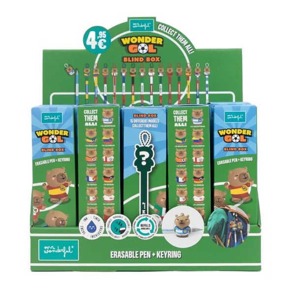 Wondergol Expositor Completo (coleção completa) Mr. Wonderful