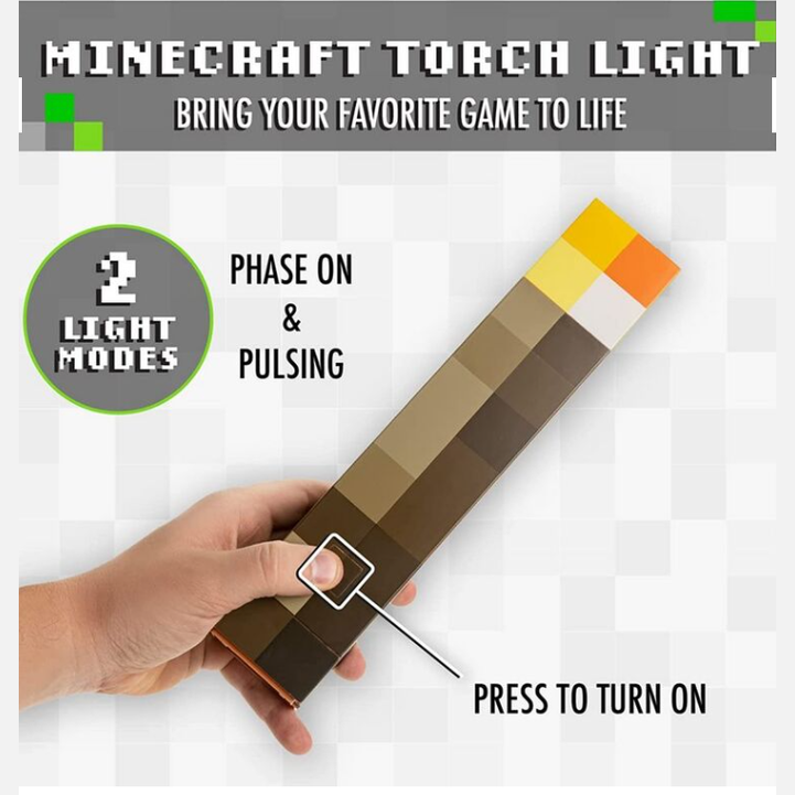Luz tocha Minecraft