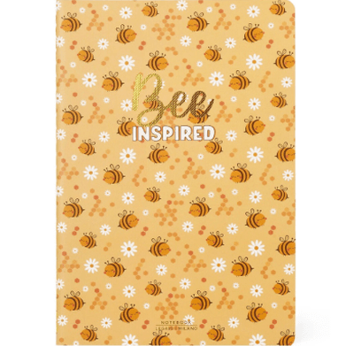 Caderno A5 Liso Abelha vermelho Legami