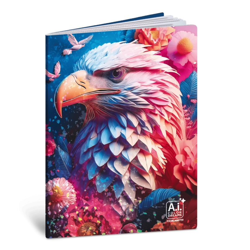 Cadernos Blasetti AI Color Dreams A4 Pautado