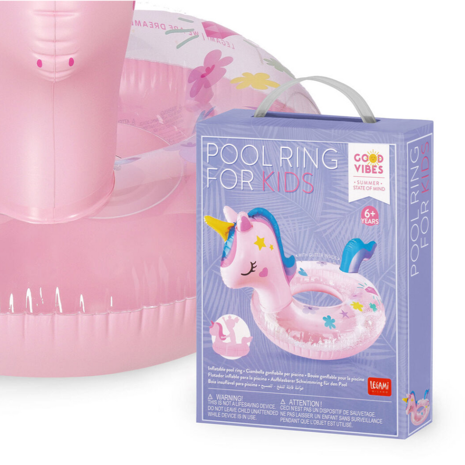 Bóia de piscina infantil - Unicórnio - Legami