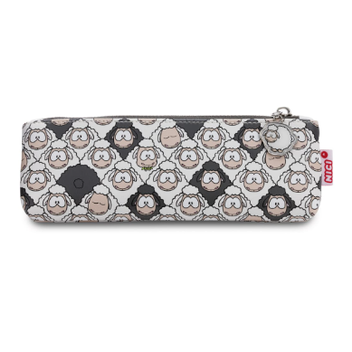 Estojo c/ figuras de ovelhas, 20X6,5cm - Wooly Gang 2 NICI