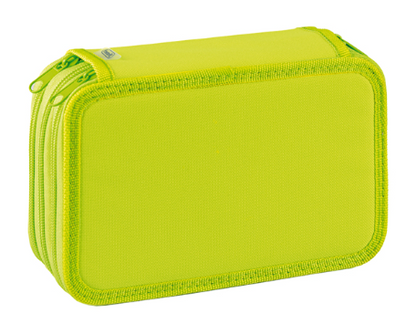 Estojo completo com 3 fechos Lima Neon Favorit