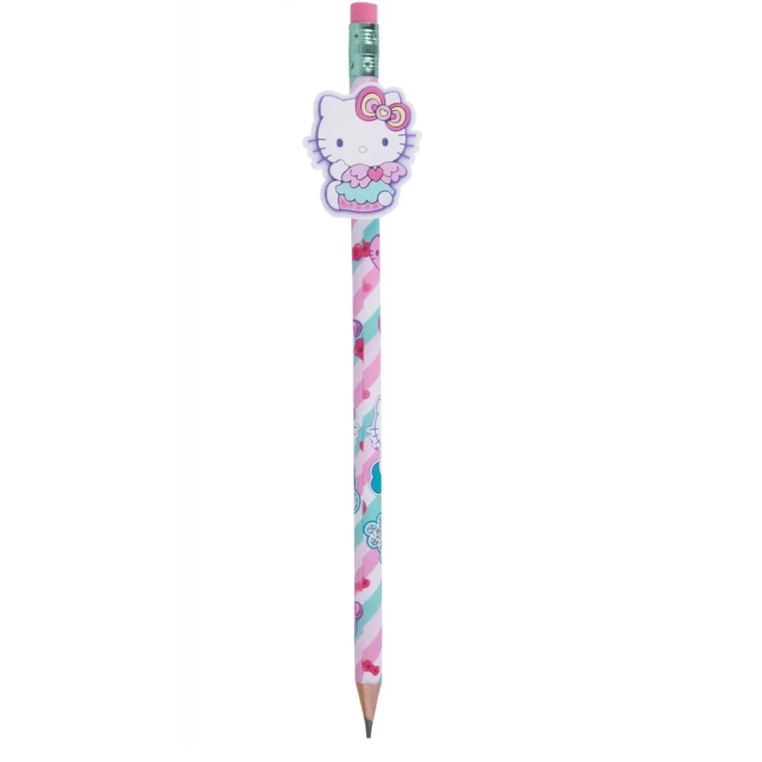 Lápis HB com borracha Hello Kitty