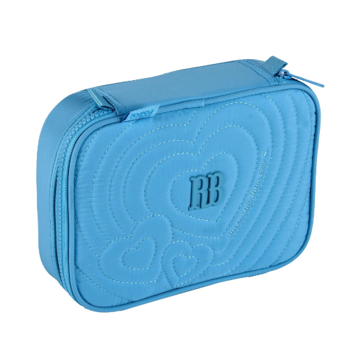 Conjunto Rebecca Bonbon Azul - Mochila+Lancheira+Estojo