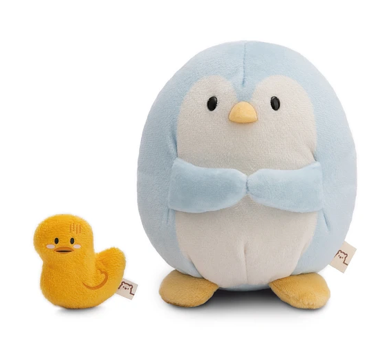 Nici - Mymochi Hello Edition, Pinguim Waddle 27cm, c/pato
