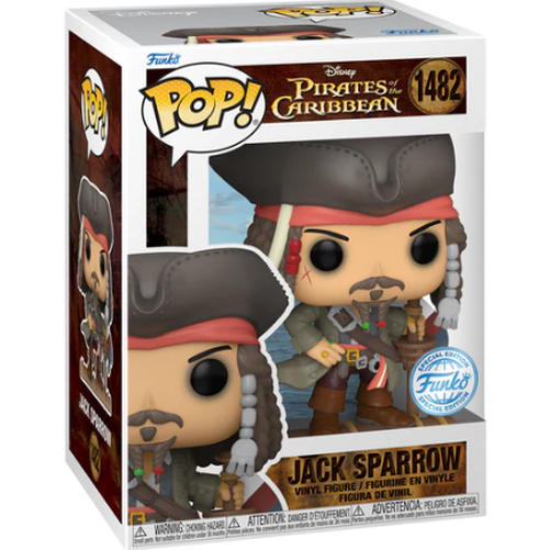 Funko Pop Jack Sparrow - Piratas das caraibas 1482