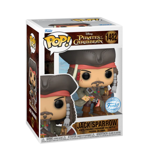 Funko Pop Jack Sparrow - Piratas das caraibas 1482