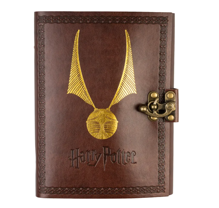 Caderno pele Harry Potter