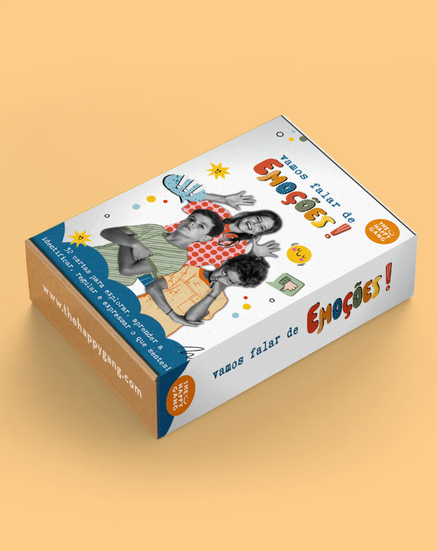 Flashcards - Vamos Falar de Emoções! - The Happy Gang