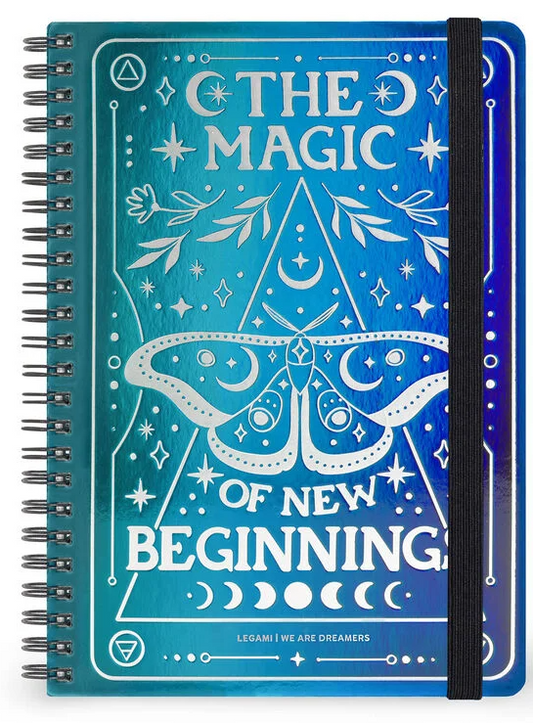 Caderno Legami A5 Espiral linhas - Moth