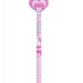 Lápis HB com borracha Hello Kitty Rosa corações