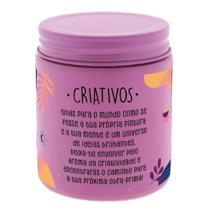 Vela aromática "Creativos" Smooth Violet