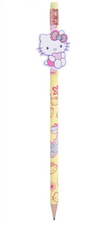 Lápis HB com borracha Hello Kitty Amarelo