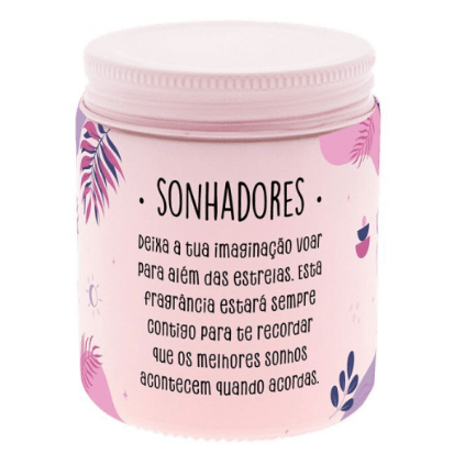 Vela aromática "Sonhadores" Sweet Rose