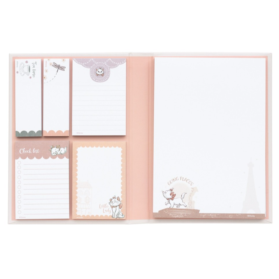 Bloco de notas adesivas Bonjour Marie