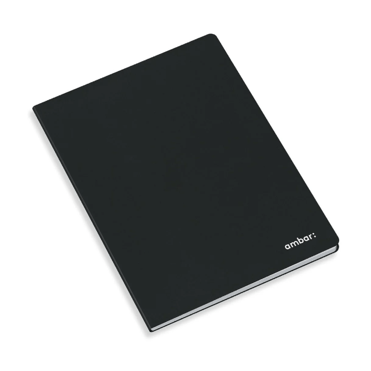 Caderno Agrafado Ambar A4 Pautado