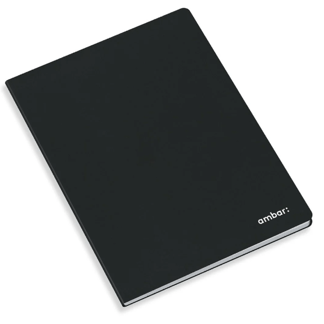 Caderno Agrafado Ambar A4 Pautado
