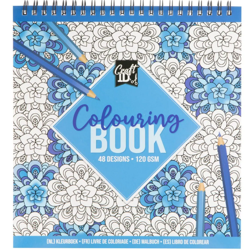 Livro colorir mandalas 24 folhas