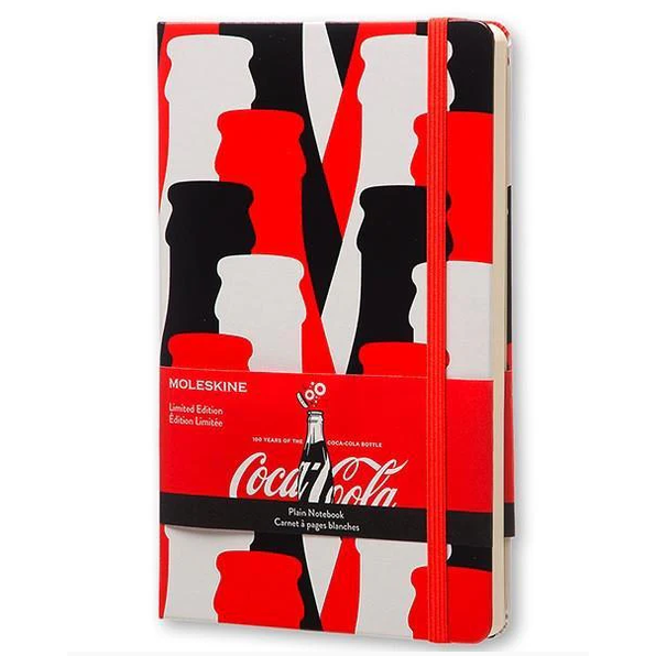 Moleskine grande liso ed. limitada Coca-Cola