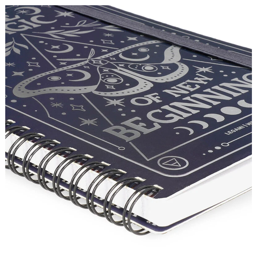 Caderno Legami A5 Espiral linhas - Moth