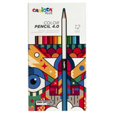 Lápis de cor Carioca plus caixa 12 unidades