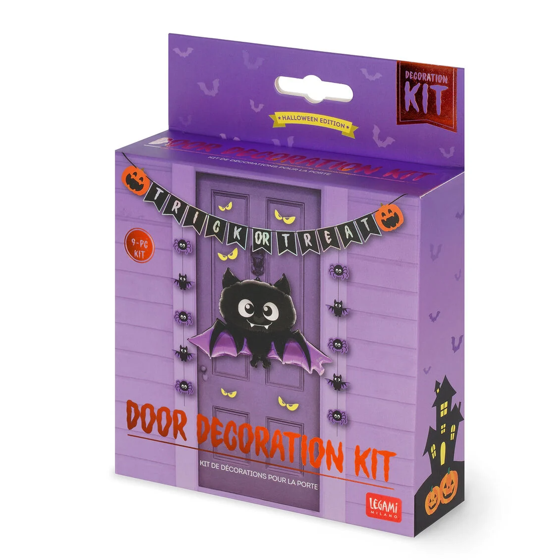 Kit de decoração Halloween para porta