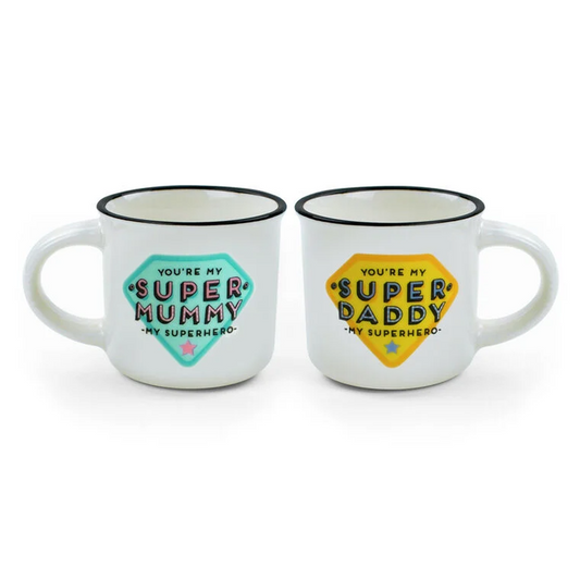 Chávenas de café - Expresso para dois - Pai e Mãe