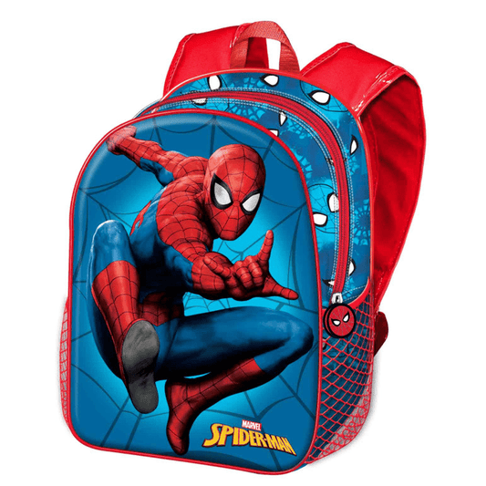 Mochila pre-escolar spiderman 31cm