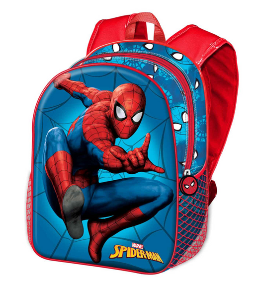 Mochila pre-escolar spiderman 31cm