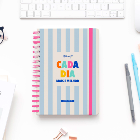 Agenda Wonder 2025-26 Diária - Cada dia mais e melhor - Mr.Wonderful