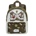Mochila Pré-Escolar Joy Tico e Teco Nuts Disney - Castanho - Papelaria Encantada