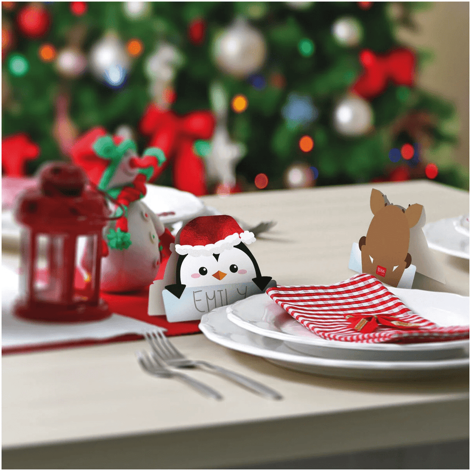 Conjunto de 12 etiquetas de Natal