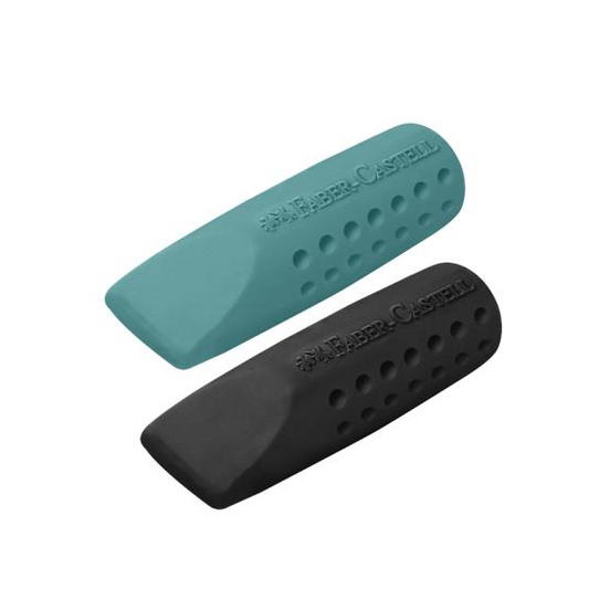 Tampa de borracha FABER-CASTELL grip 2001 Preto e Azul-marinho