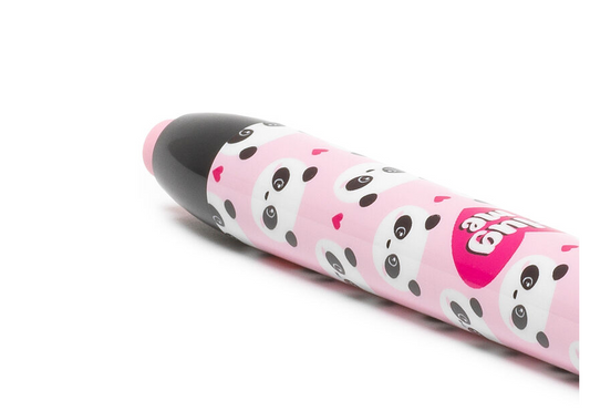 Caneta borracha panda com cheiro a algodão doce - Papelaria Encantada