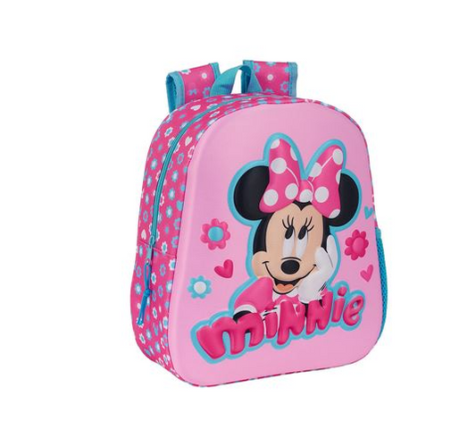 Mochila pré-escolar Minnie 3D