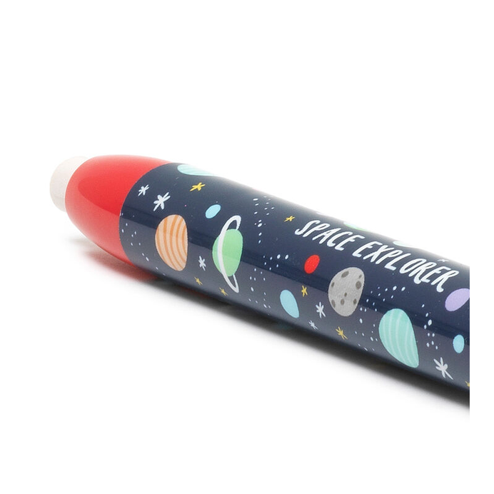 Caneta borracha espaço com cheiro a mirtilo - Papelaria Encantada