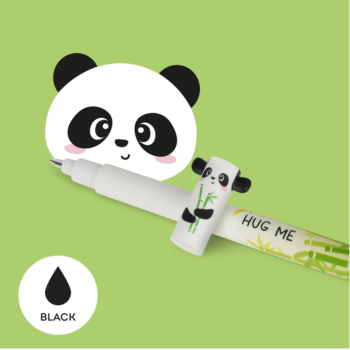 Caneta apagável Panda - Papelaria Encantada