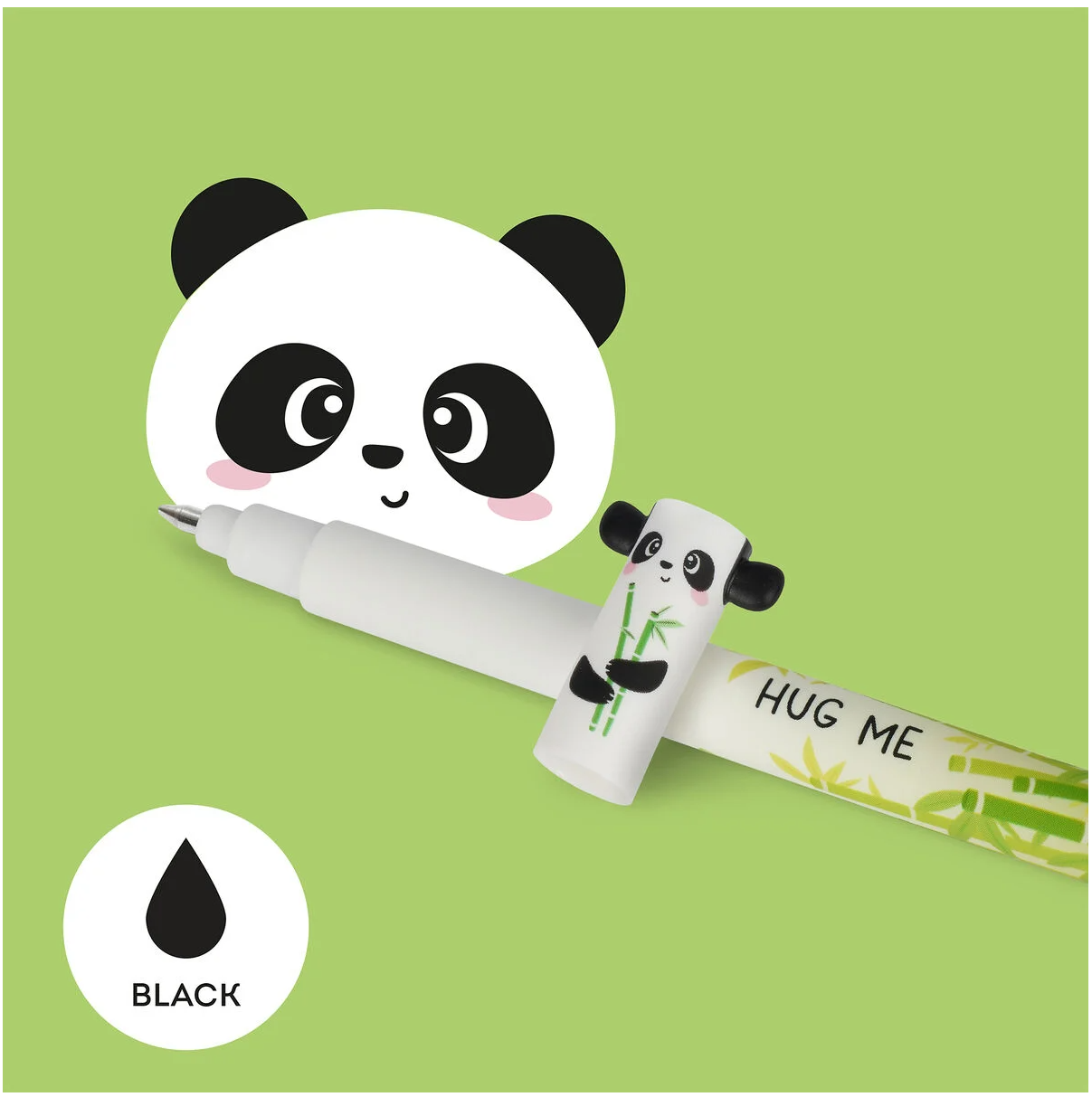 Caneta apagável Panda - Papelaria Encantada