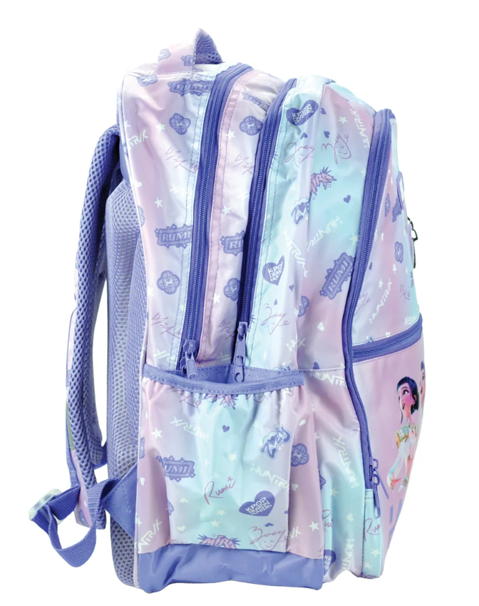 (PRÉ-VENDA) Mochila escolar K-pop Lilas 46cm