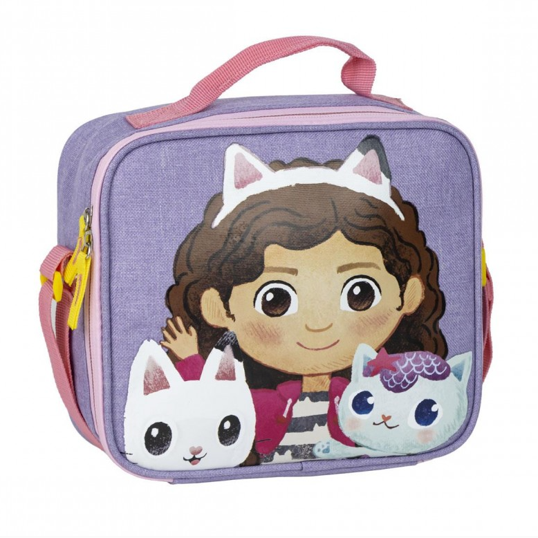 Lancheira térmica Gabby dollhouse - Papelaria Encantada