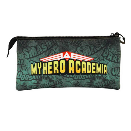 Estojo triplo My Hero Academia - Papelaria Encantada