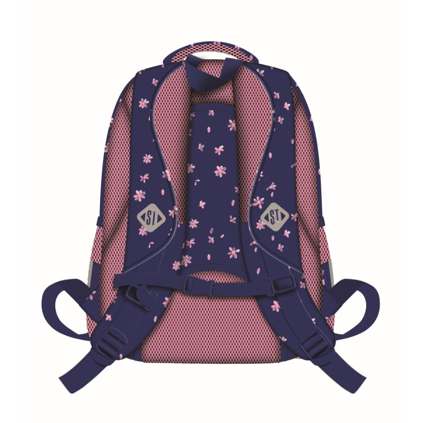 Mochila Escolar Bailarina 43 cm com 4 Compartimentos – 43 x 32 x 21 cm