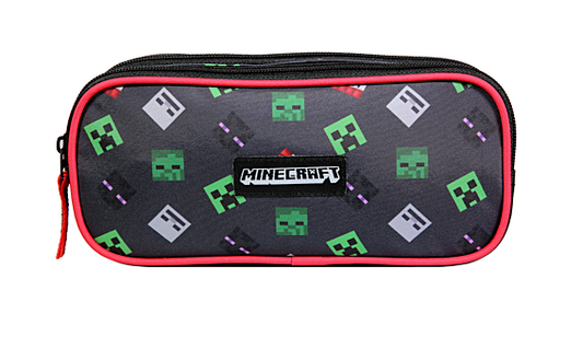 Mochila e estojo duplo Minecraft