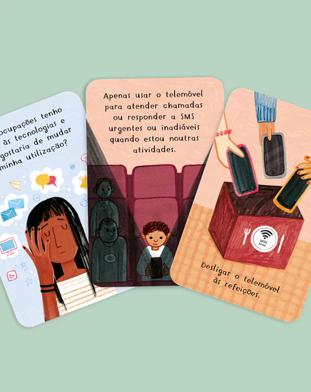 Flashcards - Larga o Telemóvel - The Happy Gang