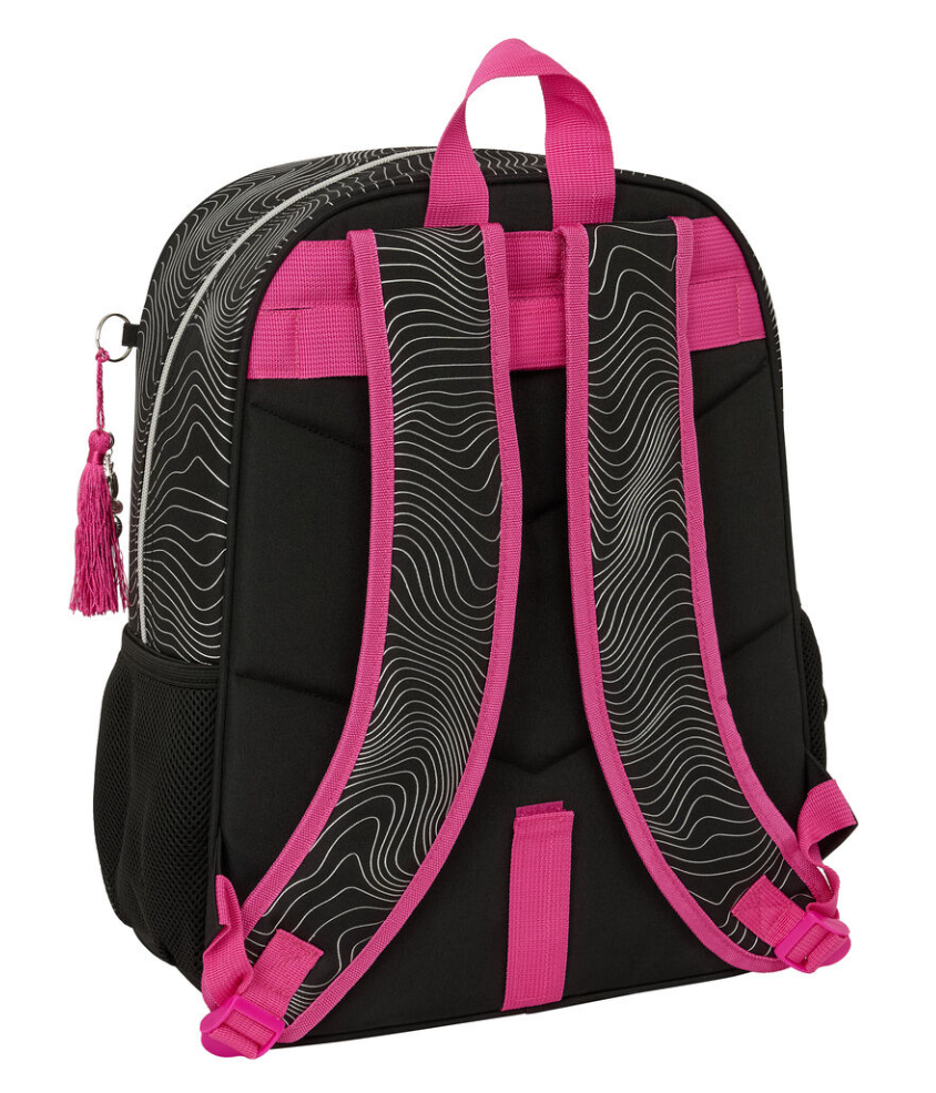 Mochila Kpop Demon Hunters 42Cm adaptavel a trolley