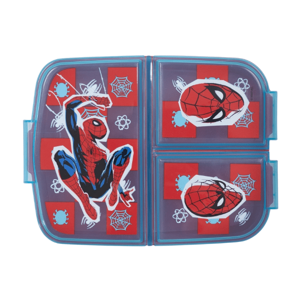 Sanduicheira Spiderman 3 divisórias