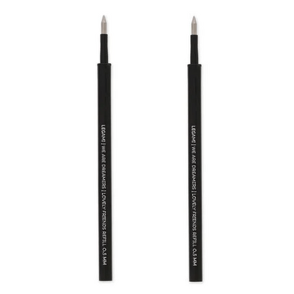Recargas Canetas Lovely Friends - Preto 2 Unidades