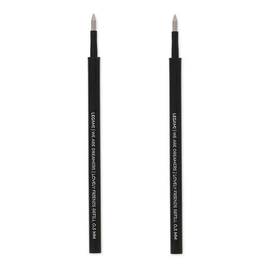 Recargas Canetas Lovely Friends - Preto 2 Unidades