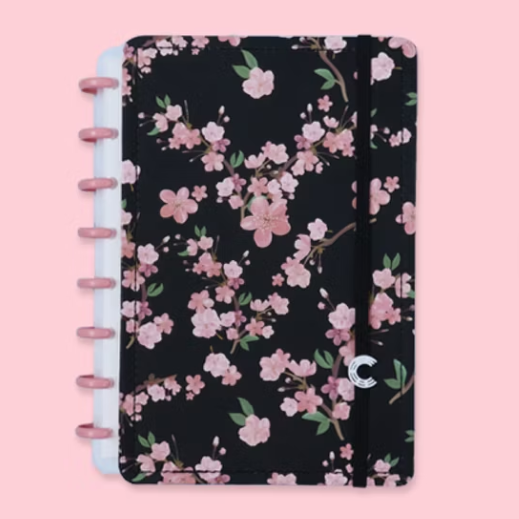 Caderno Inteligente Classical Rose Black ed. especial Gocase A5